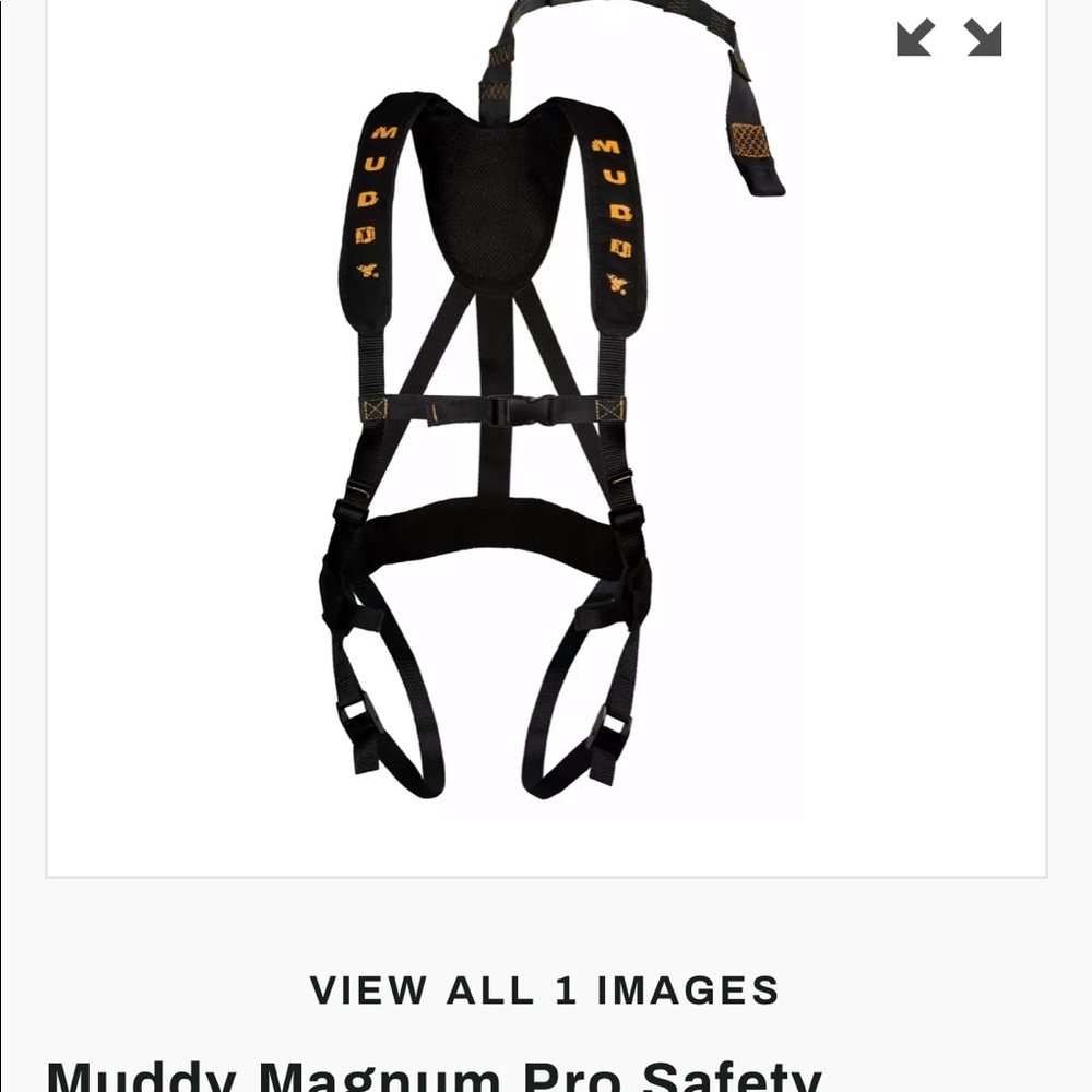 COPY - Muddy Magnum Pro Harness Tree Strap Suspension Relief Strap Lineman's Be…